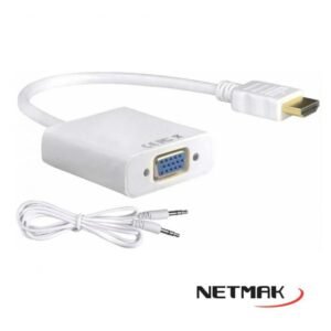 Adaptador Hdmi-Vga +Audio Nm-C81A