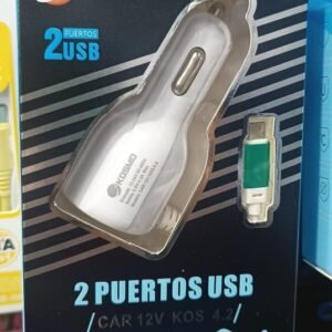 Cargador Auto 4.2A Micro Kosmo