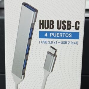 Hub Usb Tipoc 4 Puertos Nm-Ac09