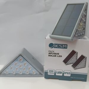 Lampara Solar P/Escalera Aplique