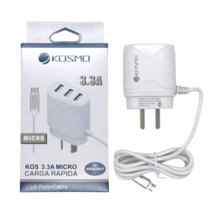 Cargador Kosmo 3.3 Micro Usb