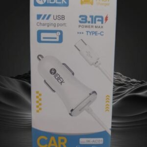 Cargador De Auto T.C Ik-Ac01