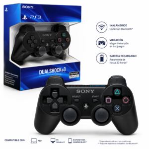 Joystick Ps-3 Sony Negro