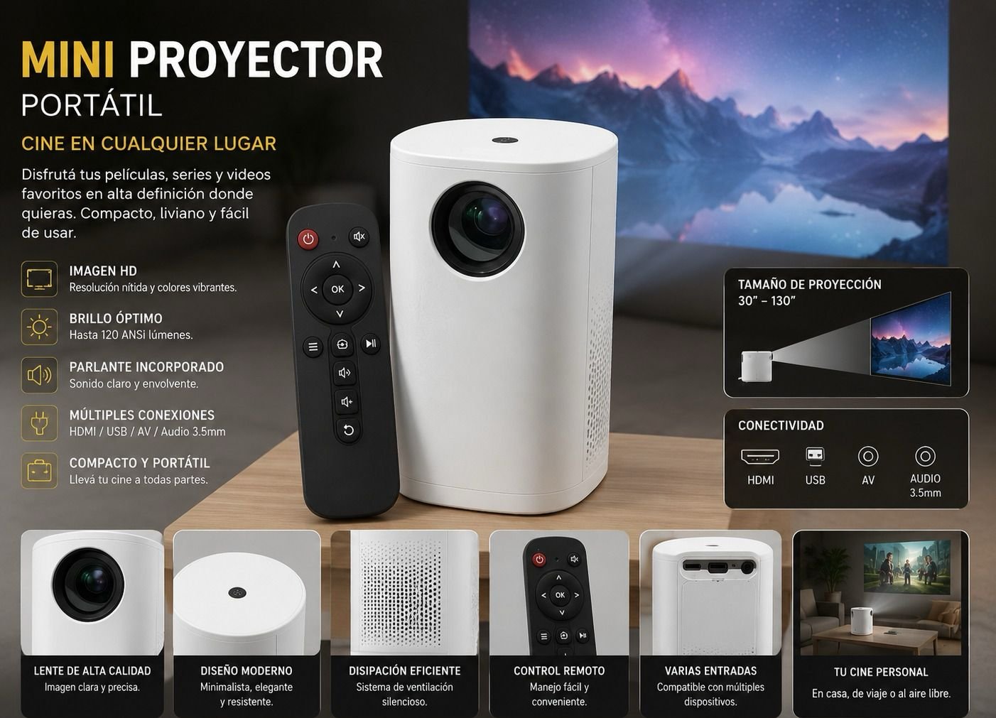 Proyector T30 A-0677-3