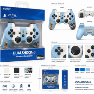 JOYSTICK PS3 SONY BANDERA