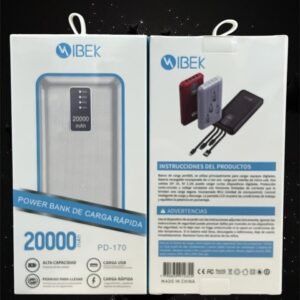 POWER BANK IBEK 20000 PD-170