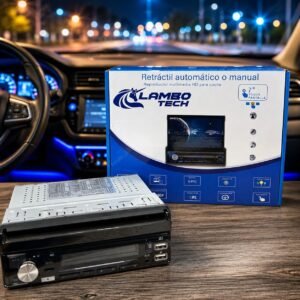 ESTEREO CON PANTALLA RETRATIL LAMBO