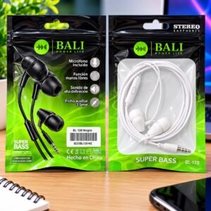 AURICULAR EN BOLSA BALI