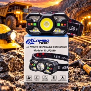 LUZ MINERA RECARGABLE CON SENSOR D-JF2810