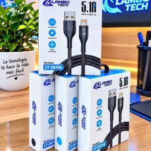 CABLE LAMBO USB-IPH 5.1A